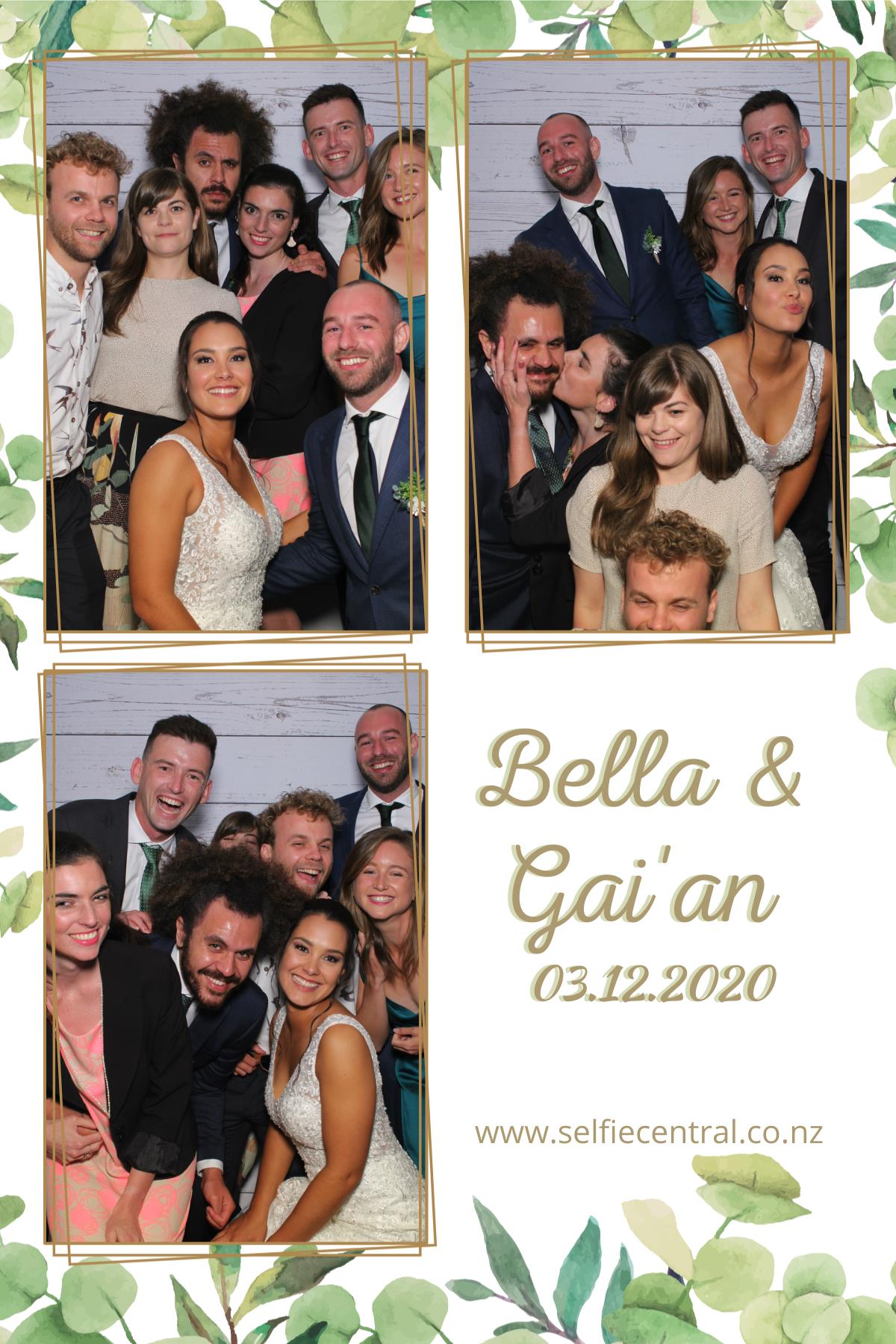 Bella & Gai'an's wedding | View more photos from the event at gallery.photobooth.co.nz/u/SelfieCentral/Bella-Gaians-wedding